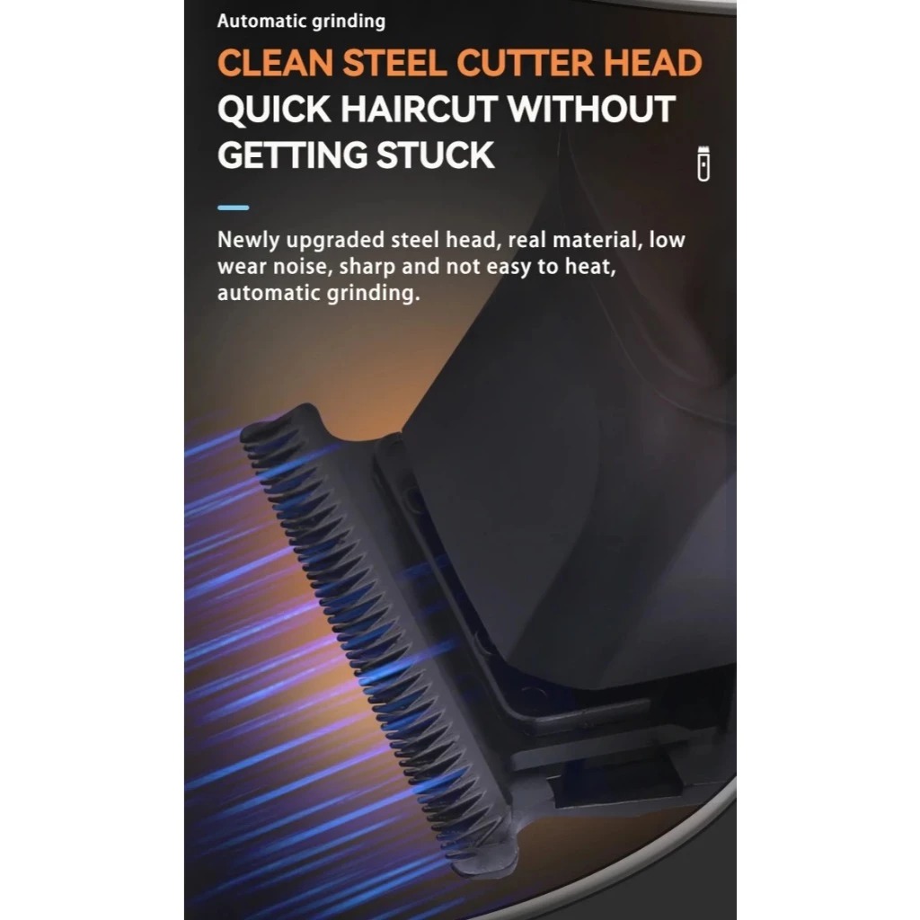 Máquina de cortar cabelo kemei 2371