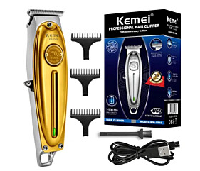 Máquina De Cortar Cabelo Profissional KM1949