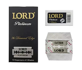 lâmina Barbear Lord Black Diamond Platinum