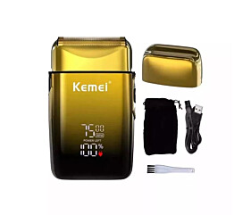 Maquina De Barbear Acabamento aparar Pelo e Cabelo KemeiKMtx10