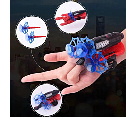 Luva Lança Dardos Homem Aranha Infantil Brinquedo