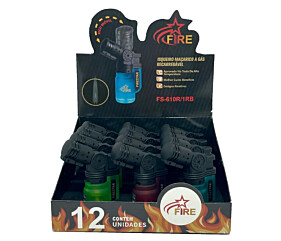 Caixa 12 Maçarico Bico Móvel Firestar Fs-610r/1rb