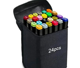 Caneta com estojo c/24