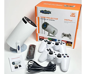 X10 Plus Retro Consoles De Videogame Android 11 Projetor Inteligente Portátil 4K