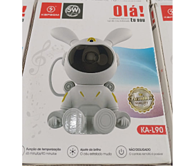 KAPBOM COELHO ESPACIAL LUZ NOTURNA