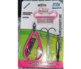 Kit de acessorios de Beleza Miss France Unha