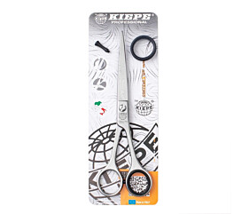 Tesoura Laser Profissional Cabelo Kiepe Barbeiro