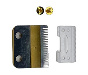 Lamina de maquina Wmark dourada 2 hole