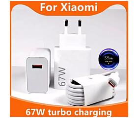 Carregador Turbo Tipo C 67W Xiaomi