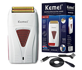 Barbeador Shaver Kemei KM3382