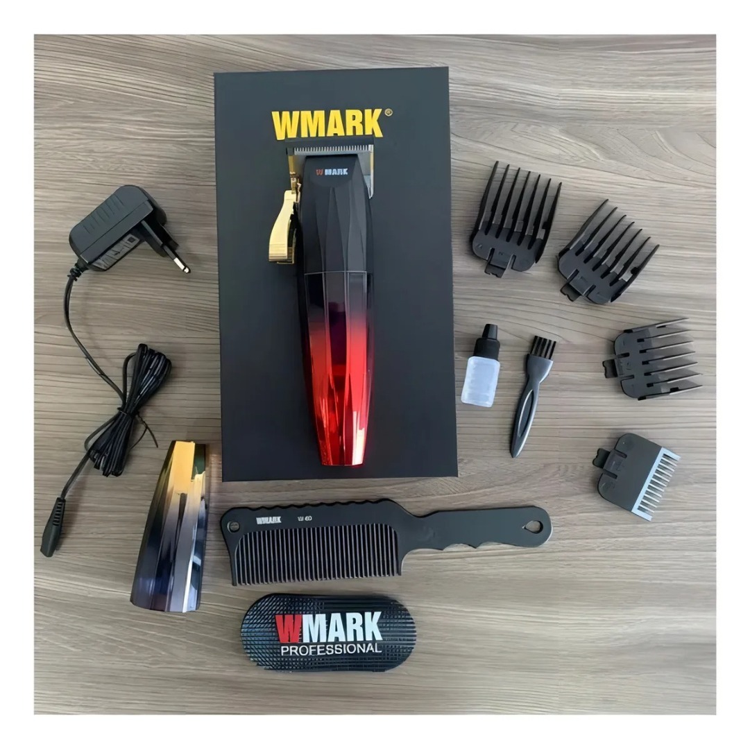 Maquina De Cortar Cabelo Sem Fio Wmark NG222H